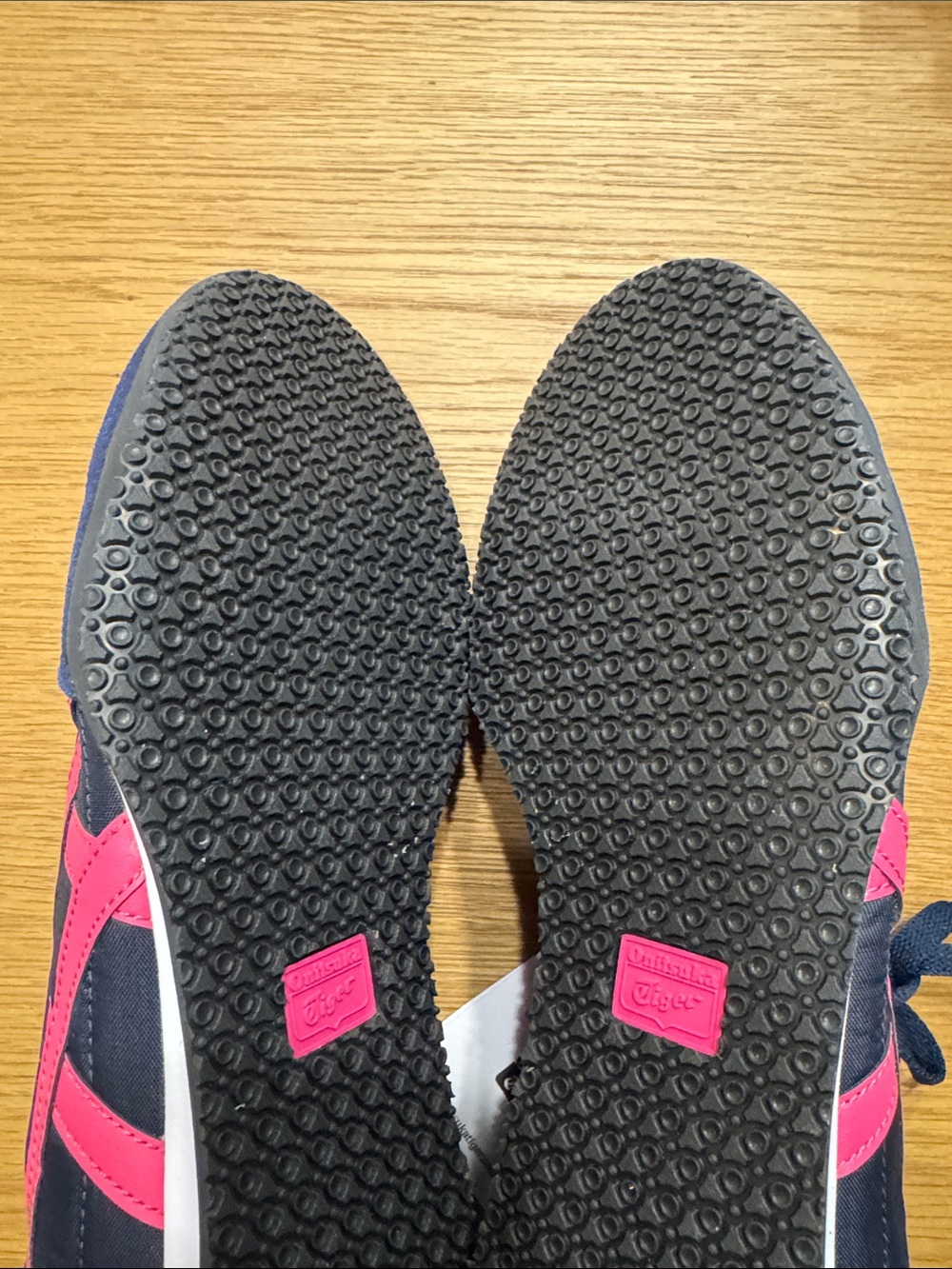 Onitsuka Tiger by Asics Navy and Pink Women's Sneakers - Picture 10 of 13